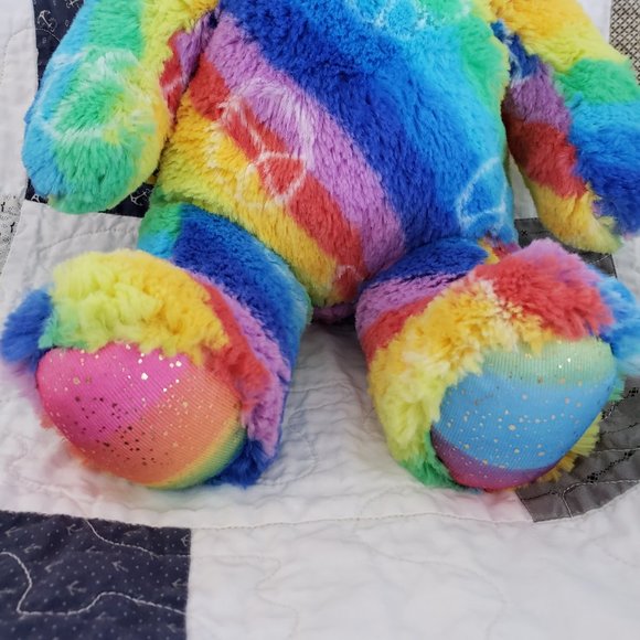 Peace and Love Rainbow Build a Bear - Picture 2 of 6